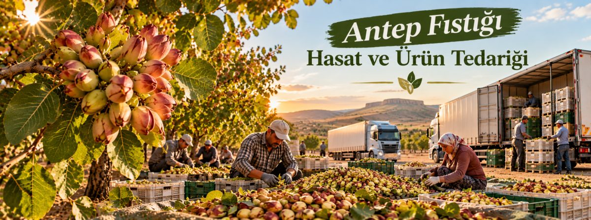 Şanlıurfa Antep Fıstığı Hasat Ve Ürün Tedariği